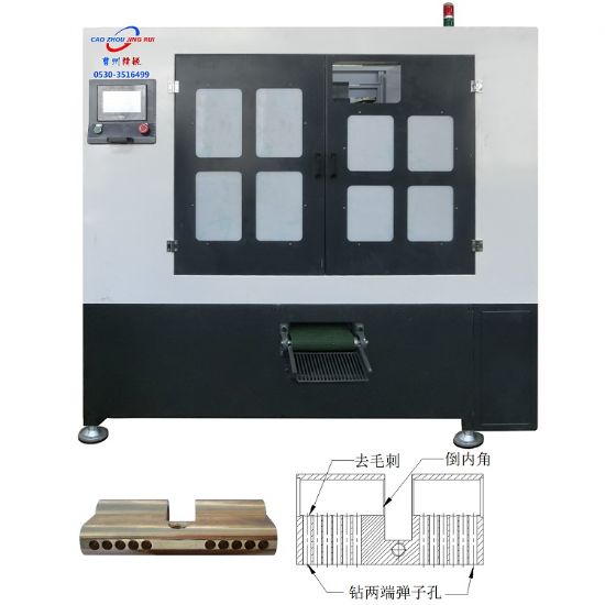 點(diǎn)擊查看詳細(xì)信息<br>標(biāo)題：JZ-4.3B自動鎖殼鉆彈子孔倒內(nèi)角機(jī) 閱讀次數(shù)：1884