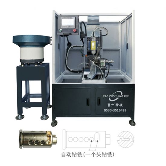 點擊查看詳細信息<br>標(biāo)題：JZ-4.2C自動鎖芯鉆彈子孔立銑機 閱讀次數(shù)：753